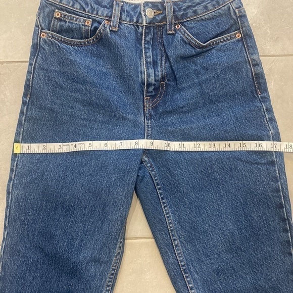 TOPSHOP Mom Jeans 100%‎ Cotton - Picture 3 of 15
